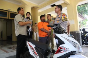 Polres Bangkalan Berhasil Ringkus Satu Pelaku Curanmor Berbekal Rekaman CCTV