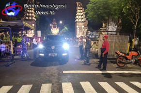 Blue light Patrol Polsek Benoa Berikan Rasa Aman terhadap Wisatawan Asing