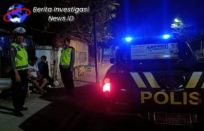 Gencarkan Blue Light Patrol, Upaya Polsek Dentim Ciptakan Keamanan