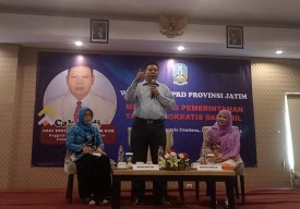DPRD Provinsi Jatim Dari Praksi Gerindra Dukung Pemerintahan Yang Demokratis dan Adil