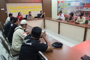 Dialektika dari Hati ke Hati Humas Polres Bangkalan bersama Media