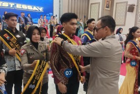Duta Lalu Lintas Polresta Malang Kota Raih Juara "Best Essay" Polda Jatim