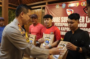 Polres Ponorogo Gelar Jambore Bersama Persepon Pada Liga 3 PSSI