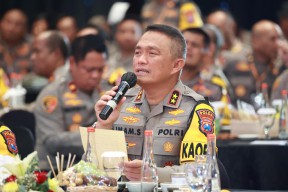 Rakernis SDM, Kapolda Jatim Launching Mars Polda Jatim dan Aplikasi Semeru Gassus Presisi