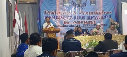 Gerakan Aktivis Pelayan Kesejahteraan Masyarakat (G-APKM) Lakukan Giat Deklarasi dan Pengukuhan Pengurus DPP, DPW dan DPD di Probolinggo Dengan Aman dan Lancar