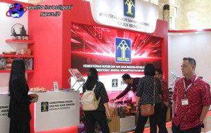 Sukses, Layanan Publik Kemenkumham RBXperience Pameran Diminati Pengunjung