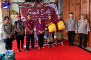 Polda Bali Diskusi Bersama Masyarakat di Program Jumat Curhat