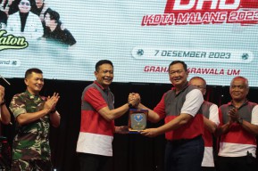 Wujudkan Kota Bersinar, Polresta Malang Kota Bersama Forkopimda dan 5000 Pemuda Deklarasikan War On Drugs