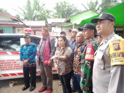 Bantu Masyarakat Sekitar, PT Wana Lestari Jaya Sumbang Ambulance Untuk Desa Sungai Alai