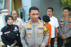 Kapolres Bangkalan Pantau Rekonstruksi Kasus Curanmor di Kosan UTM dengan 6 TKP