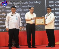 Lapas Narkotika Bangli Raih Predikat WBK dan Peringkat Satu Pelaksanaan Kinerja RB