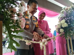 Kapolresta Sidoarjo Resmikan Gedung Bhayangkari, Gedung K9, Pospol Porong, Penyematan Selempang Korps Musik dan Tim Hadrah Polres Sidoarjo