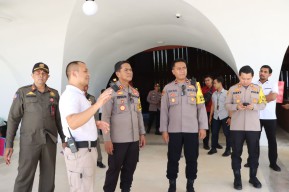 Kapolres Badung Cek, Assesment Tempat Perayaan Malam Tahun Baru