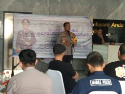 Kapolresta Sidoarjo Silaturahmi Dengan Wartawan dari Berbagai Media