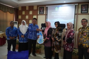 Perumda Delta Tirta Hadirkan Air Bersih Berkualitas di Puskesmas Barengkrajan Krian
