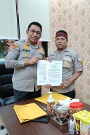 Program Jaga Kampung FWJI Korwil Surabaya Audiensi Dengan Kapolres Bangkalan