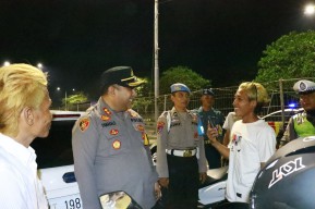 Upaya Harkantibmas Jelang Nataru Polres Pelabuhan Tanjung Perak Gelar Razia di Suramadu