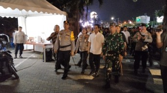 Kapolda Bali Bersama Danrem 163/WSA Cek Gereja Terbesar di Denpasar dan Badung