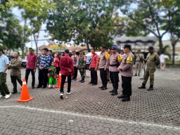 Pengamanan Peribadatan Natal di Wilayah Kuta Selatan Berjalan Lancar