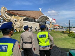 Cegah GK, Polairud OMB Patroli Dermaga Matahari Terbit Sanur