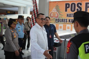 Kapolres Bandara Ngurah Rai Terima Kunjungan Kemenkopolhukam RI
