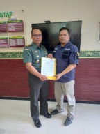 Program "Jaga Kampung" FWJI Korwil Surabaya Audiensi Dengan Dandim 0829 Bangkalan
