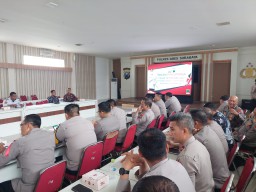 Ciptakan Rasa Aman dan Nyaman Jelang Malam Pergantian Tahun, Polrestabes Surabaya Gelar Rapat Koordinasi