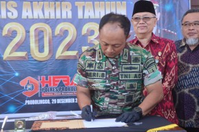 Forkopimda Apresiasi Capaian Kinerja Polres Probolinggo Sepanjang Tahun 2023