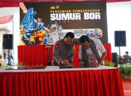 Resmikan Sumur Bor di Yogyakarta, Kapolri: Kita Harapkan Bermanfaat Untuk Masyarakat