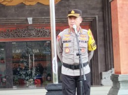 Karendalops Pimpin Apel Gelar Pasukan OMB Pam Kampanye Tahap II Pemilu 2024