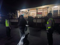 Polsek Baturiti Amankan Simakrama Caleg DPRD Kab. Tabanan Dari Partai Golkar