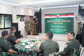 Pangdam IX/Udayana: Pergantian Pejabat Merupakan Mekanisme Pembinaan Personil Untuk Wujudkan TNI AD Yang PRIMA
