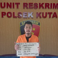Unit Reskrim Polsek Kuta Bekuk Pencuri Pembobol Kartu ATM