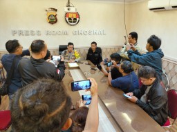 Polda Bali Konfrensi Pers Kasus Viral di Awal 2024