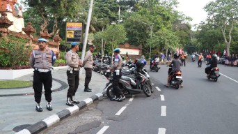 Satgas OMB Agung 2024 Polresta Denpasar Perketat Pengamanan 