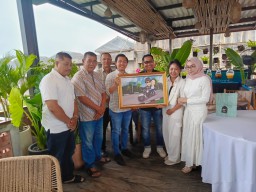 Kapolsek Kuta Utara Lepas Empat Anggotanya Yang Purna Bakti