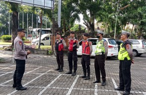 Polres Bandara Ngurah Rai Atensi Pengamanan Kegiatan Ibadah 