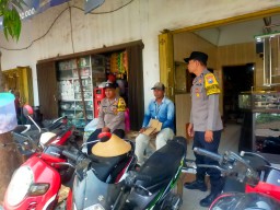 Polisi Optimalkan Patroli Obyek Vital di Lumajang Melalui Program "Polisi Ketok"