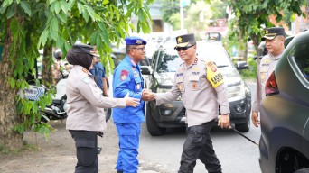 Deklarasi Cawapres di Pulau Dewata, Kapolda Bali Cek Personil Pengamanan