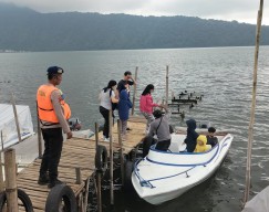 Patroli Perairan Polairud Sambangi Danau Beratan Bedugul Baturiti Tabanan
