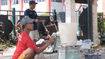 Kerajinan Pot Teraso Warga Binaan Jadi Peluang Baru Pembinaan Kemandirian