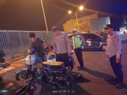 Tindaklanjuti Sambatan Warga di Jumat Curhat Polisi di Gresik Gelar Razia Bali