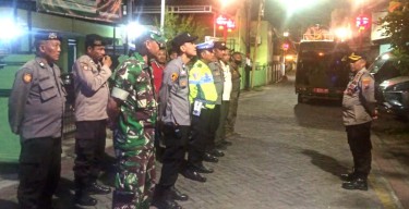Apel Patroli Gabungan 3 Pilar Simokerto Diadakan di Koramil