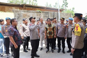 Kapolda Bali Cek Pembangunan Polres Bandara, Asrama dan Poliklinik