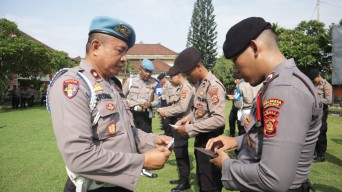 Gaktibplin Bid Propam Polda Bali Tingkatkan Disiplin Personil Polresta Denpasar