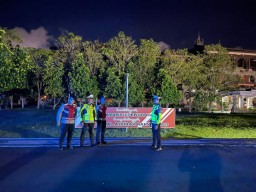 Demi Jamin Keamanan Pemilu 2024 di Bali, Polisi Rutin Patroli