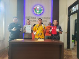 Empat Tersangka Budak Narkotika Jenis Sabu Berhasil Ditangkap Satresnarkoba Polres Mojokerto 