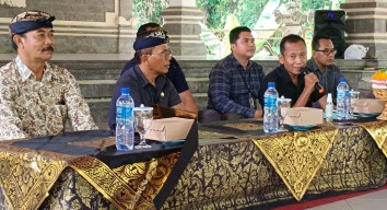 Jumat Curhat Polres Badung di Desa Getasan Kecamatan Petang