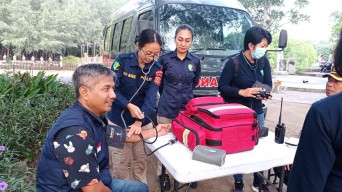 Dukung Pengamanan, Subsatgas Dokkes Beri Layanan Keslap Personil 