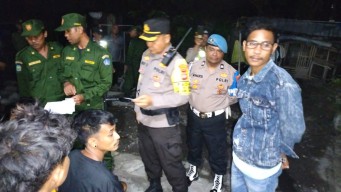 Pimpin Operasi Yustisi, Kapolsek Mengwi Tertibkan Duktang Non Permanen